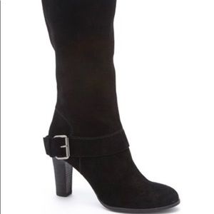 NINE WEST Niston Suede Knee- High Boot 9.5